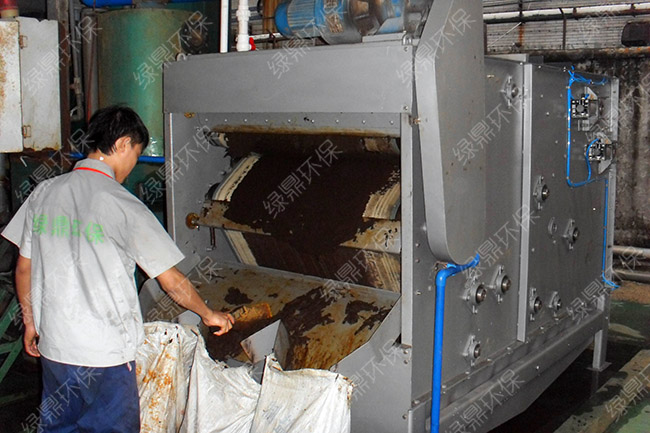 電子廠、電鍍污泥脫水（東莞） 4